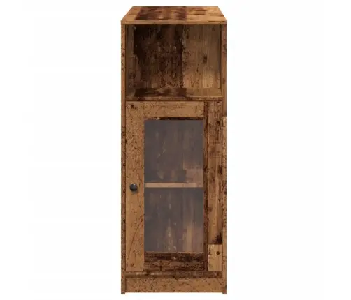 Bāra Galds Ar Plauktiem, Veca Koka, 101X40X103,5 Cm Vidaxl