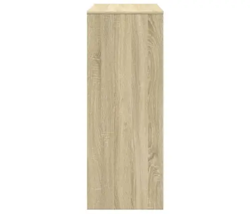 Bāra Galds Ar Plauktiem, Ozola Krāsa, 90X40X103,5 Cm Vidaxl