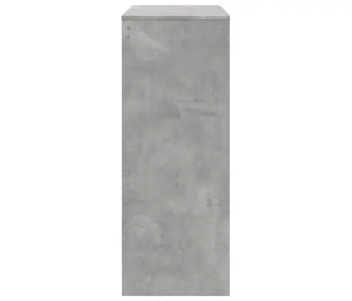 Baarilaud Riiulitega, Betoonhall, 90X40X103,5 cm Tehispuit