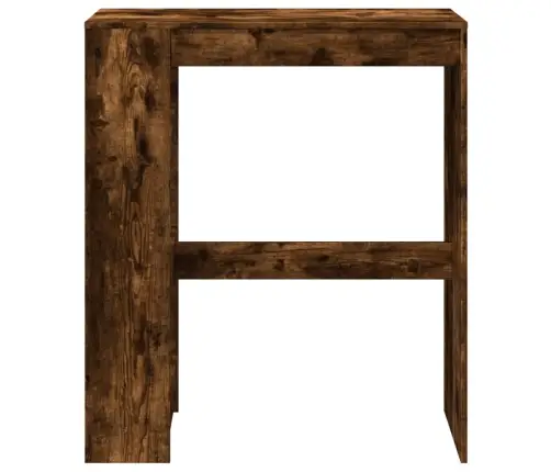 Baro Stalas Su Lentynomis, Dūminis, 90X40X103,5cm Mediena