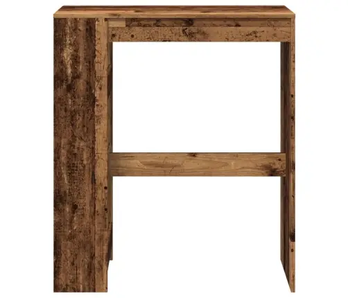 Bāra Galds Ar Plauktiem, Veca Koka, 90X40X103,5 Cm Vidaxl