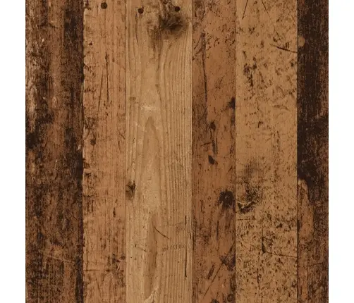 Bāra Galds Ar Plauktiem, Veca Koka, 124X46X103,5 Cm Vidaxl