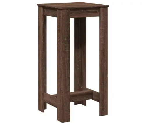 Bāra Galdiņš, Brūna Ozola, 51X50X103,5 Cm, Inženierijas Koks Vidaxl