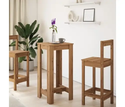 Baarilaud, Käsitöötamm, 51 X 50 X 103,5 cm Tehispuit