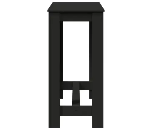 Baarilaud, Must, 102 X 50 X 103,5 Cm Tehispuit