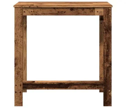 Baro Stalas, Medienos, 102X50X103,5cm Apdirbta Mediena