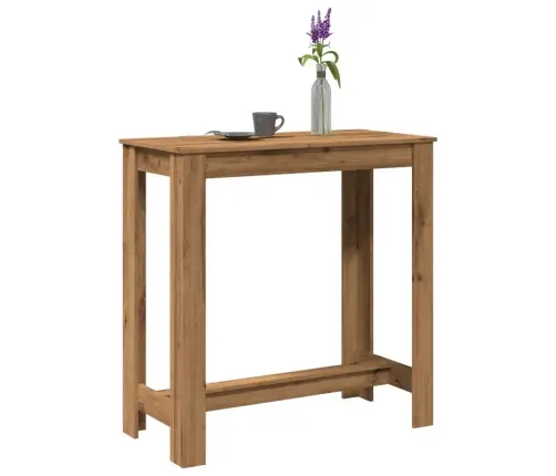 Bāra Galdiņš, Koka Krāsa, 102X50X103,5 Cm, Inženierijas Koks Vidaxl