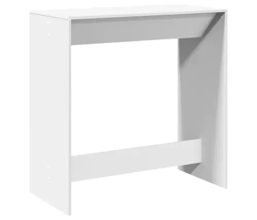 Bāra Galdiņš, Balts, 102X50X103,5 Cm, Inženierijas Koks Vidaxl