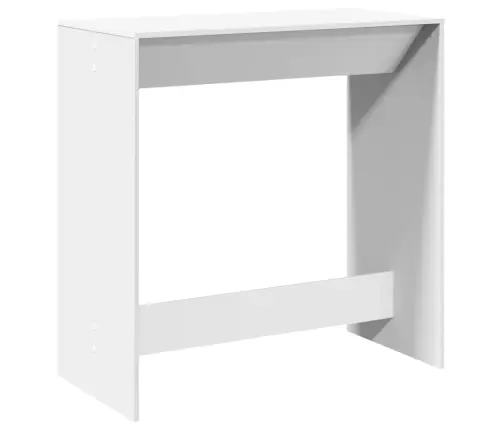 Bāra Galdiņš, Balts, 102X50X103,5 Cm, Inženierijas Koks Vidaxl