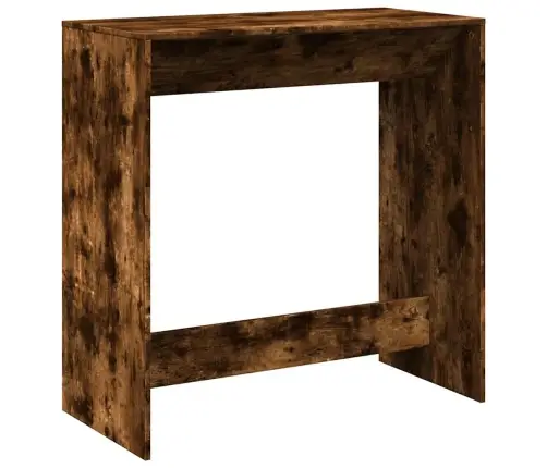 Baro Stalas, Dūminio Ąžuolo, 102X50X103,5cm Apdirbta Mediena