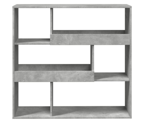 Spintelė Knygoms/Kambario Pertvara, Betono Pilka, 100X33X94,5Cm