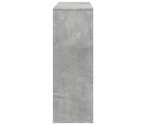 Spintelė Knygoms/Kambario Pertvara, Betono Pilka, 100X33X94,5Cm