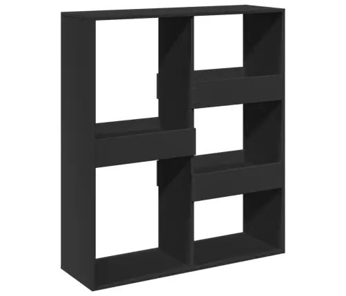 Grāmatu Plaukts, Aizslietnis, Melns, 100X30X115 Cm Vidaxl