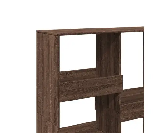 Spintelė Knygoms/Kambario Pertvara, Ruda Ąžuolo, 100X33X115Cm