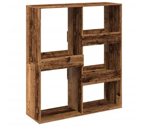 Grāmatu Plaukts, Aizslietnis, Veca Koka, 100X33X115 Cm Vidaxl