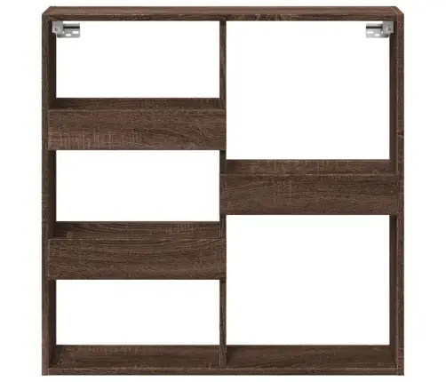 Seinakapp, Pruun Tamm, 80X15X80 cm Tehispuit