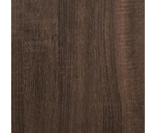 Kamīna Apmale, Brūna Ozola, 100X30X87,5 Cm, Konstruēts Koks Vidaxl