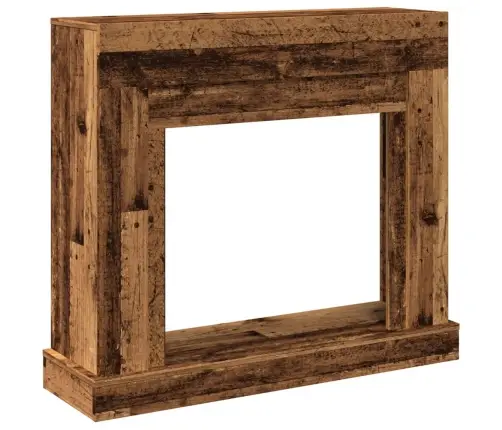 Židinio Apvadas, Medienos, 100X30X87,5cm Apdirbta Mediena