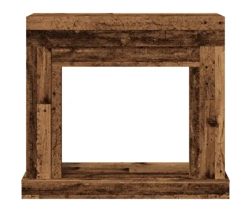 Židinio Apvadas, Medienos, 100X30X87,5cm Apdirbta Mediena