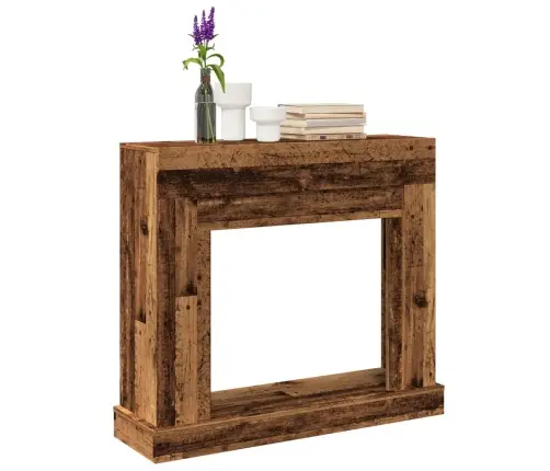 Židinio Apvadas, Medienos, 100X30X87,5cm Apdirbta Mediena