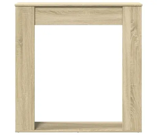 Kamīna Apmale, Ozola Krāsa, 100X20X100 Cm, Konstruēts Koks Vidaxl