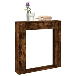 Kamīna Apmale, Ozola Krāsa, 100X20X100 Cm, Konstruēts Koks Vidaxl