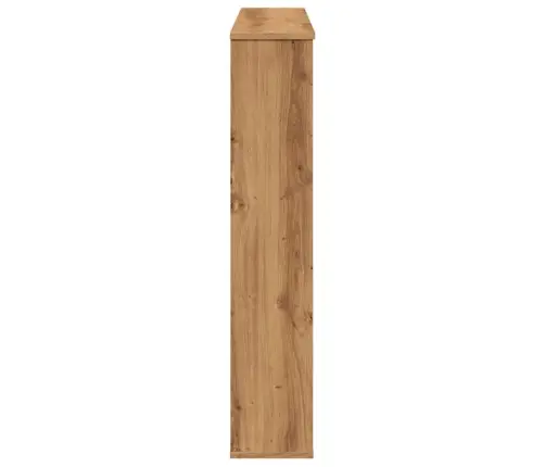 Kamīna Apmale, Koka Krāsa, 100X20X100 Cm, Konstruēts Koks Vidaxl