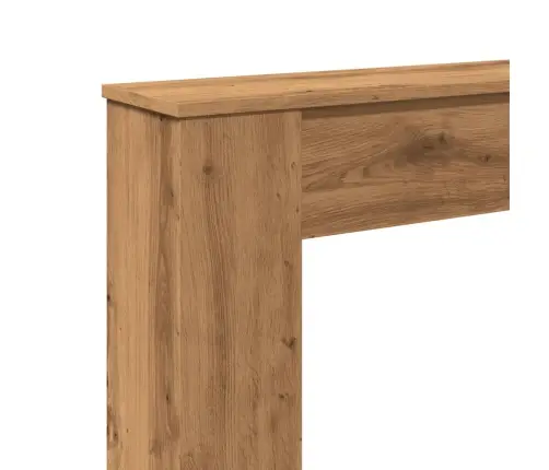 Kamīna Apmale, Koka Krāsa, 100X20X100 Cm, Konstruēts Koks Vidaxl