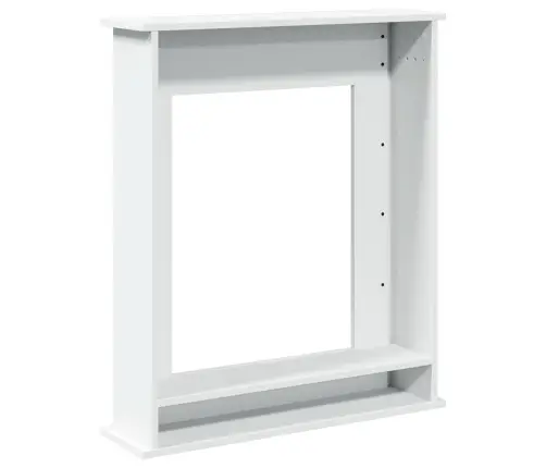 Kamina Ümbritsev Osa Valge 75X20X87,5 Cm Tehispuit