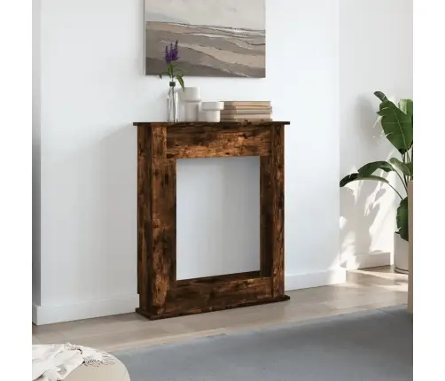 Kamina Ümbritsev Osa, Suitsutatud Tamm, 75X20X87,5cm Tehispuit