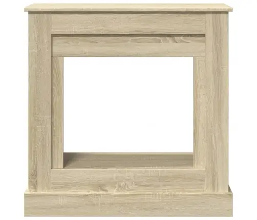 Kamīna Apmale, Ozola Krāsa, 90X30X90 Cm, Konstruēts Koks Vidaxl