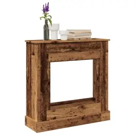 Kamīna Apmale, Veca Koka, 90X30X90 Cm, Konstruēts Koks Vidaxl