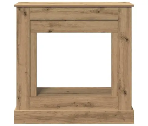 Kamīna Apmale, Koka Krāsa, 90X30X90 Cm, Konstruēts Koks Vidaxl