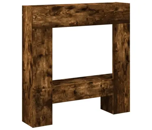 Kamīna Apmale, Ozola Krāsa, 81X18X82 Cm, Konstruēts Koks Vidaxl