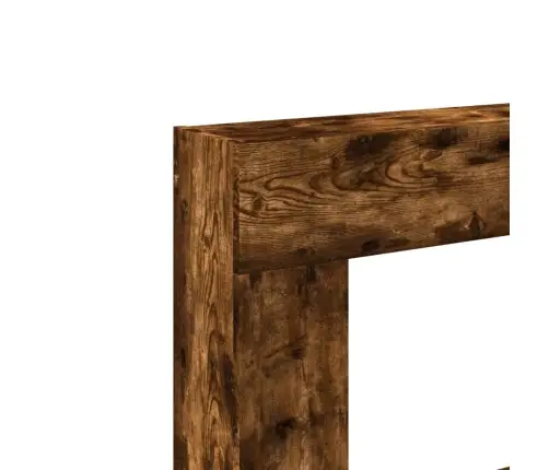 Kamīna Apmale, Ozola Krāsa, 81X18X82 Cm, Konstruēts Koks Vidaxl