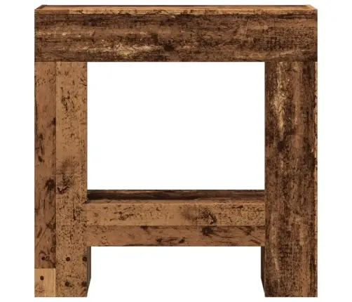 Kamīna Apmale, Veca Koka, 81X18X82 Cm, Konstruēts Koks Vidaxl