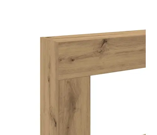 Židinio Apvadas, Artisano Ąžuolo, 81X18X82cm Apdirbta Mediena