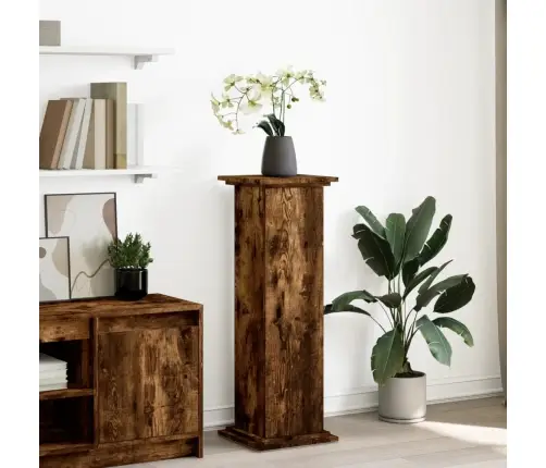 Hoiuruumiga Monitorialus,Suitsutatud Tamm,31X30X90cm Tehispuit