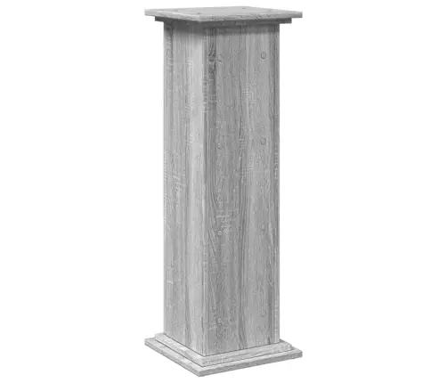 Displeja Statīvs Ar Glabāšanas 31X30X90 Cm Inženierijas Koks Vidaxl