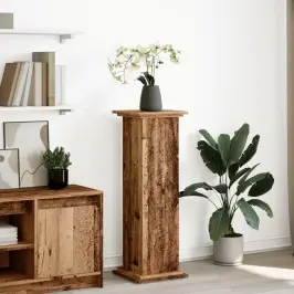 Displeja Statīvs Ar Glabāšanas 31X30X90 Cm Inženierijas Koks Vidaxl