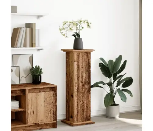 Displeja Statīvs Ar Glabāšanas 31X30X90 Cm Inženierijas Koks Vidaxl