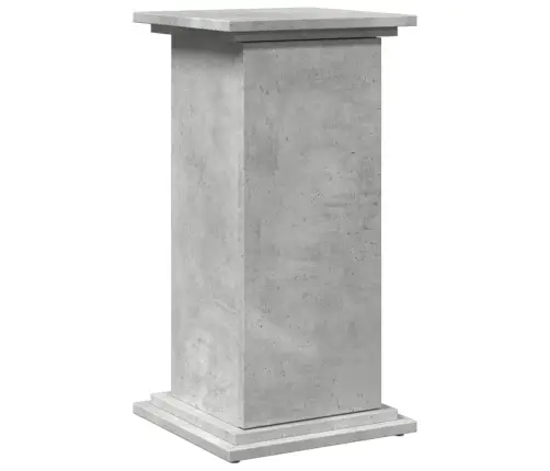 Eksponavimo Stovas Su Lentyna, Betono, 31X30X60cm Mediena Eksponavimo Stovas Su Lentyna, Betono, 31X30X60cm Mediena