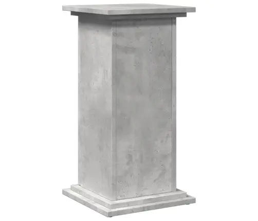 Eksponavimo Stovas Su Lentyna, Betono, 31X30X60cm Mediena Eksponavimo Stovas Su Lentyna, Betono, 31X30X60cm Mediena
