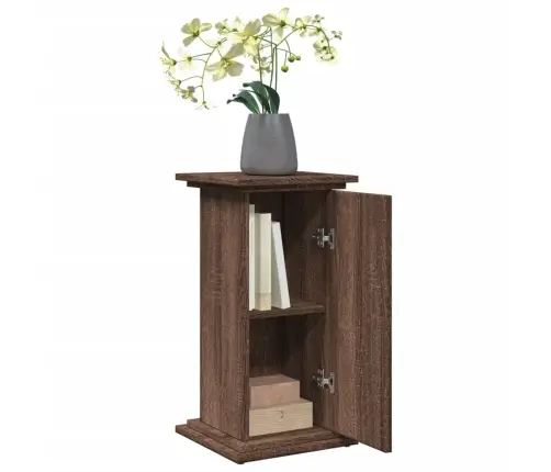 Displeja Statīvs Ar Glabāšanas 31X30X60 Cm Inženierijas Koks Vidaxl