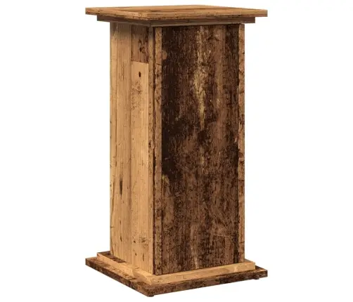 Hoiuruumiga Monitorialus, Vana Puit, 31X30X60 cm Tehispuit