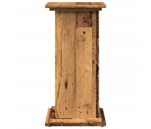 Hoiuruumiga Monitorialus, Vana Puit, 31X30X60 cm Tehispuit