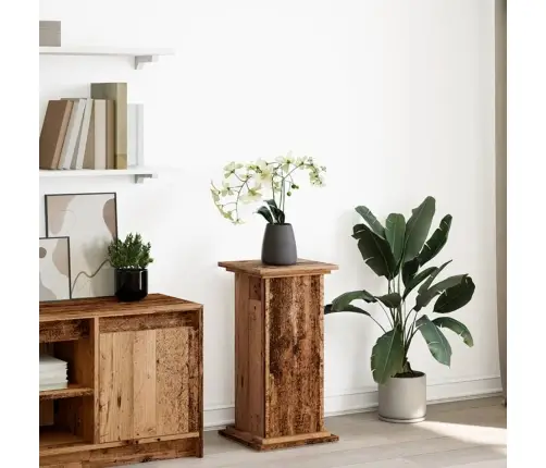 Hoiuruumiga Monitorialus, Vana Puit, 31X30X60 cm Tehispuit