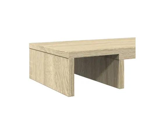 Monitoriaus Stovas, Ąžuolo, 60X24X10,5cm Apdirbta Mediena