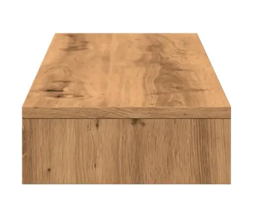 Monitora Paliktnis, Koka Krāsa, 100X27X10 Cm, Inženierijas Koks Vidaxl