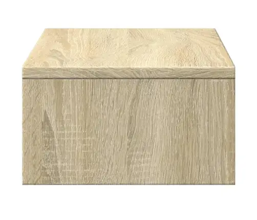 Sahtlitega Monitorialus, Sonoma Tamm, 50X27X15 cm Tehispuit